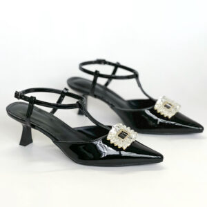 Slingback com Adorno de Cristais 8639137