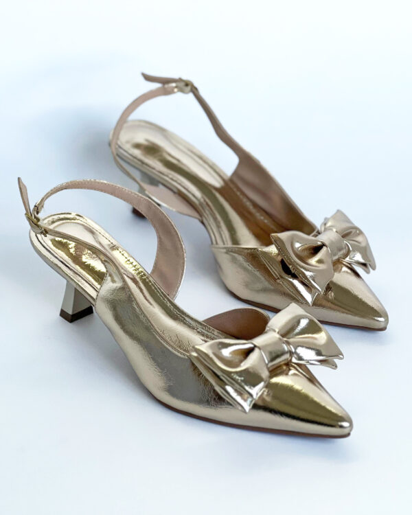 Slingback Laço Duplo 8639138