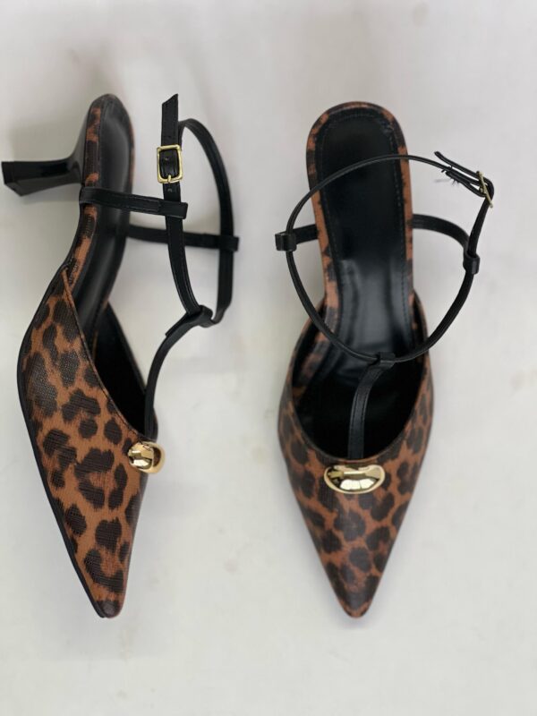 Slingback Pérola Dourada 8639139 - Imagem 2
