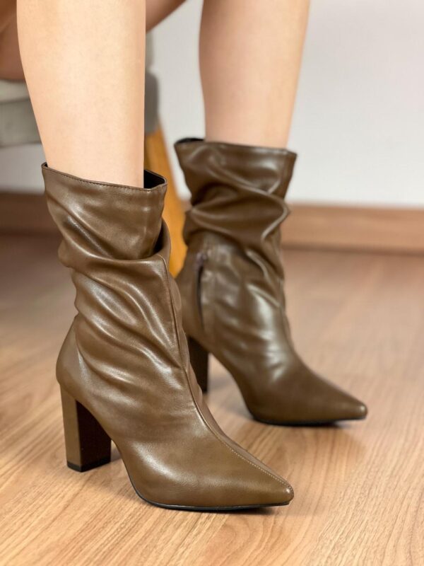 Bota Slouchy Salto Bloco 8688081 - Imagem 4