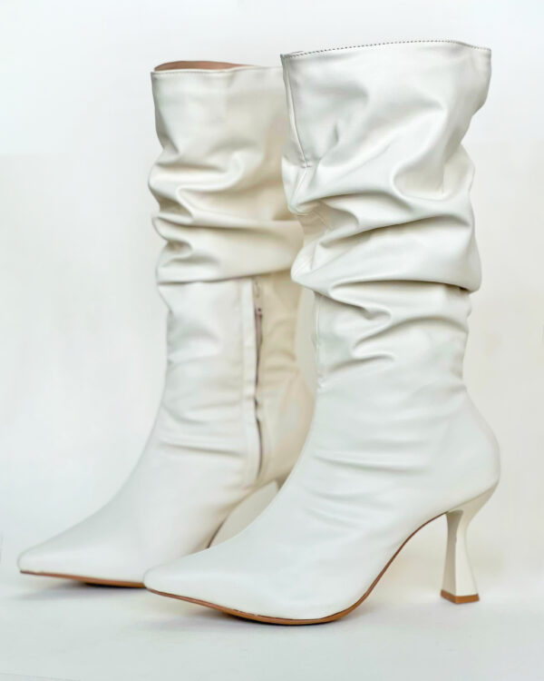 Bota Slouchy Cano Médio Salto Pintado 8916013