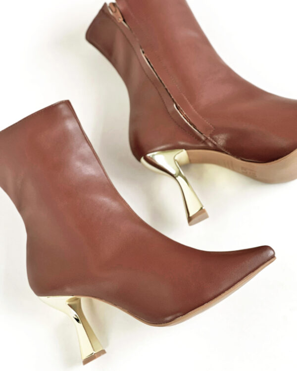 Bota Cano Curto Salto Cromado 891C5800 - Imagem 3