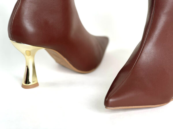 Bota Cano Curto Salto Cromado 891C5800 - Imagem 5