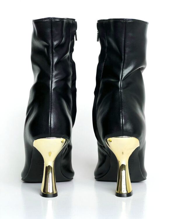 Bota Cano Curto Salto Cromado 891C5800 - Imagem 10