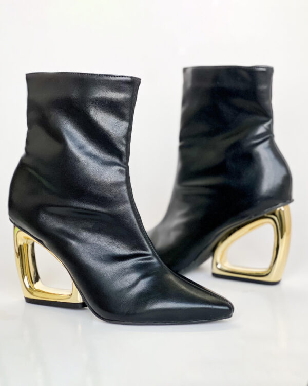 Bota Cano Baixo Salto Orgânico 892C9153 - Imagem 9