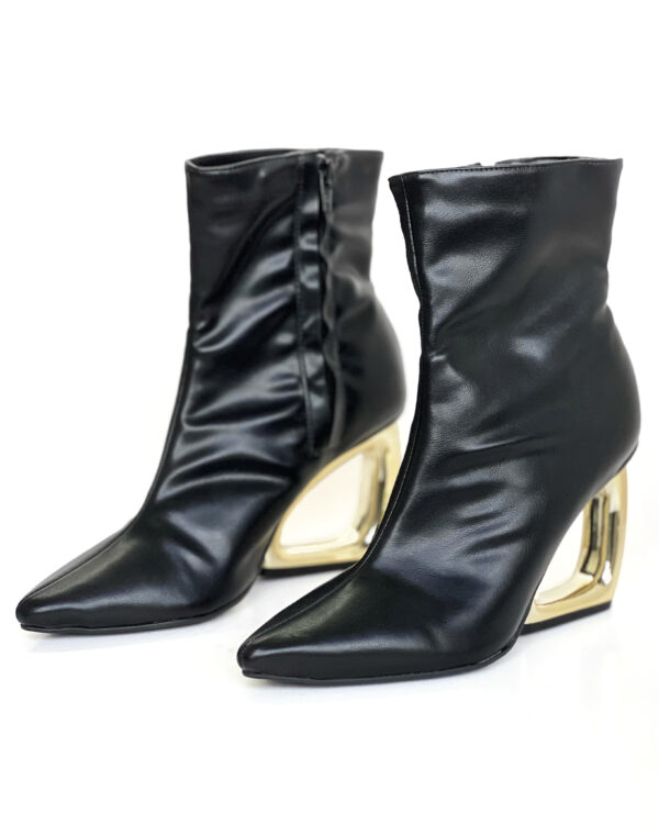 Bota Cano Baixo Salto Orgânico 892C9153 - Imagem 10