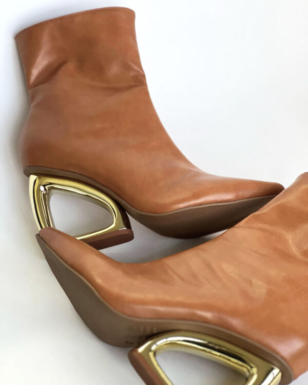 Bota Cano Baixo Salto Orgânico 892C9153 - Imagem 3