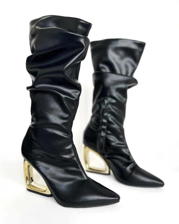 Bota Cano Alto Salto Orgânico 892C9154 - Imagem 7