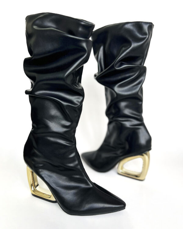 Bota Cano Alto Salto Orgânico 892C9154 - Imagem 6
