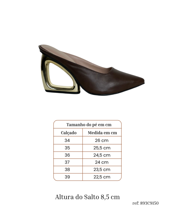 Mule Salto Orgânico 893C9150 - Imagem 4